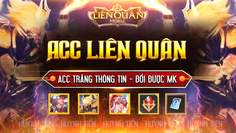 ACC LIÊN QUÂN DƯỚI 1 TRIỆU